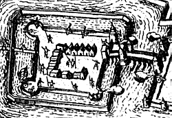 Kasteel Bredevoort in 1606.