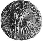 Klik hier om grotere versie van het zegel van graaf Reinald I te zien (41 KB, 300 dpi).