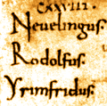 Verbroederingsboek Reichenau, p128, X1.